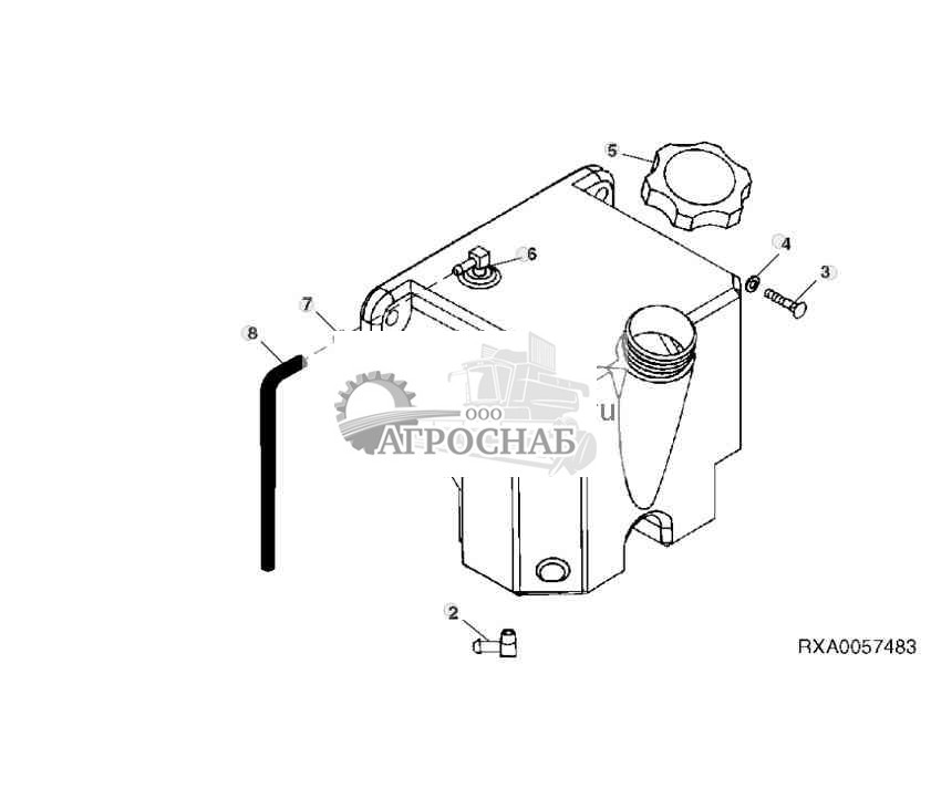 COOLANT RECOVERY TANK 